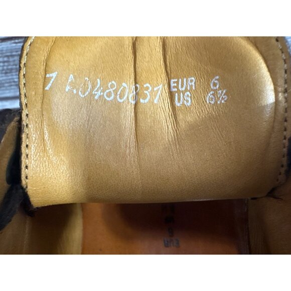 Mephisto Marlon Goodyear Welt Air-Relax Leather Derbys Sz 6.5 Brown - Picture 9 of 9